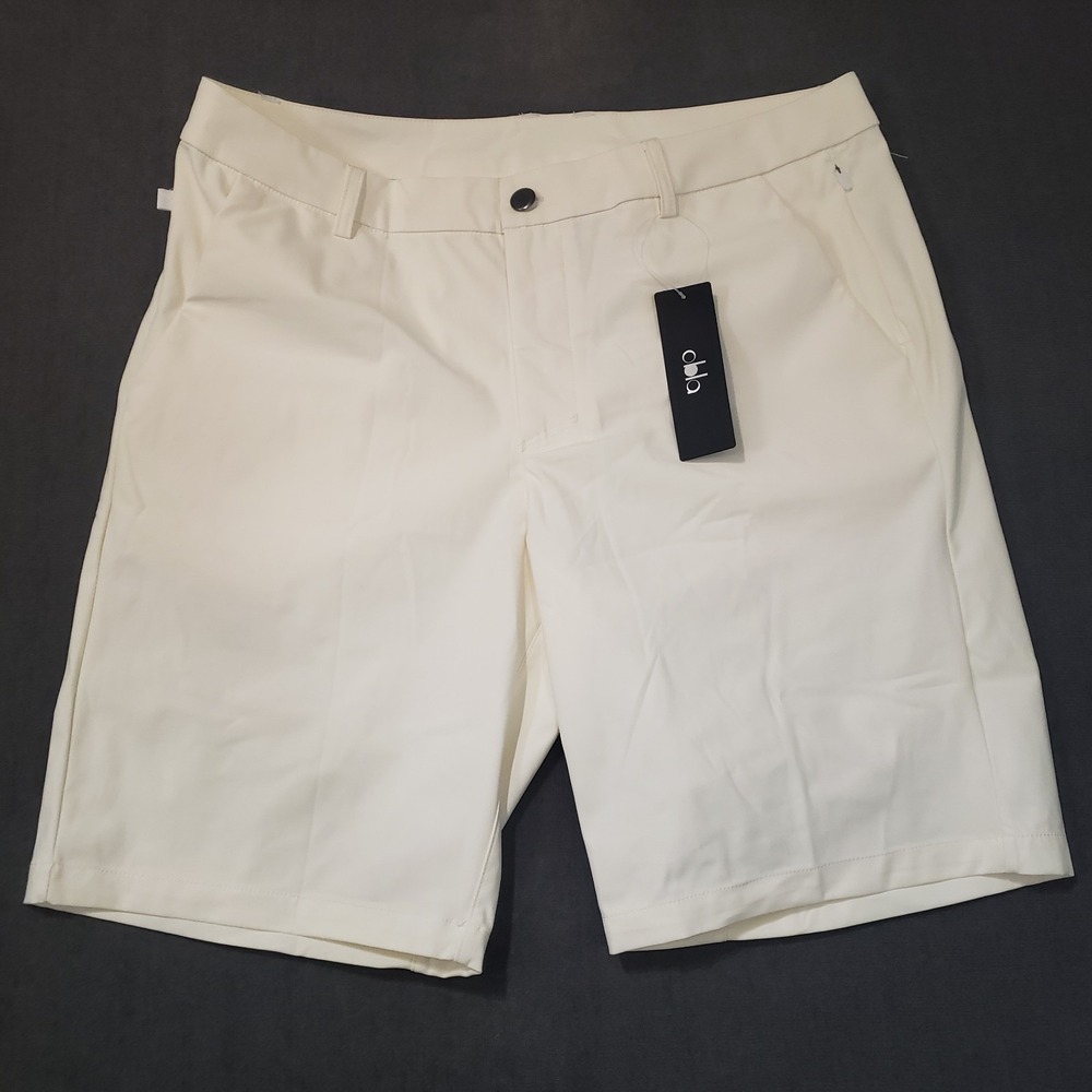 Obla Shorts Mens Size‎ 32 Hybrid Light Weight 9" White NWT